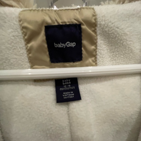 Gap Baby ColdControl Max Size 12-18 months 1 piece down snowsuit - Picture 7 of 7